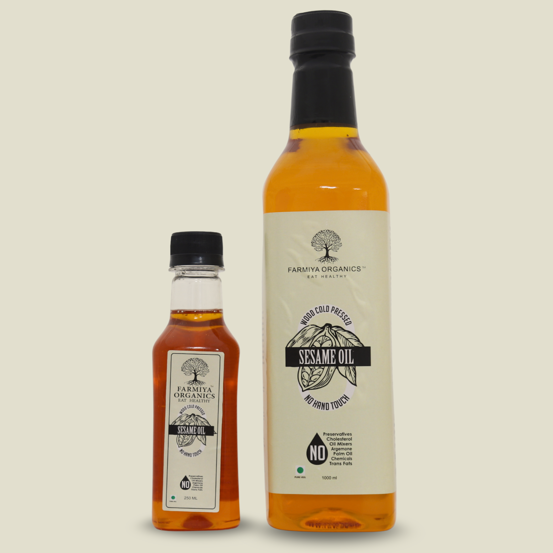 Sesame Oil (Set of 2 1000ml, 250ml)