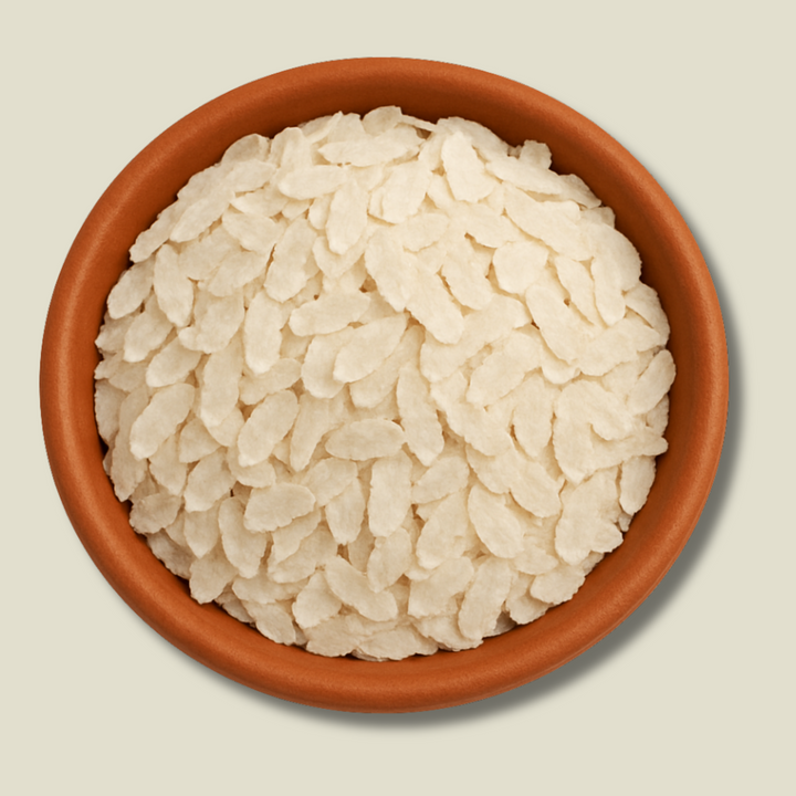 Organic White Rice Poha/Flattened